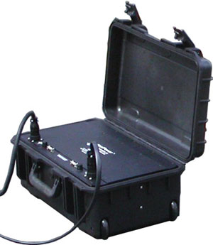 Rechargable Battery Module in rugged transit case